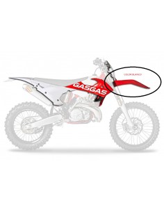 GUARDABARROS DELANTERO GAS GAS EC 2018 ROJO