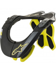 COLLARIN ALPINESTAR BNS TECH-2 NEGRO AMARILLO 2020