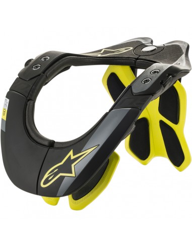 COLLARIN ALPINESTAR BNS TECH-2 NEGRO AMARILLO 2020