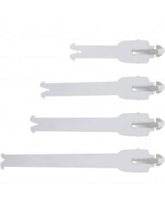 KIT HEBILLAS BOTAS ALPINESTARS TECH 7 BLANCAS