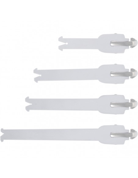 KIT HEBILLAS BOTAS ALPINESTARS TECH 7 BLANCAS