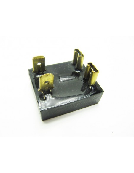 RECTIFICADOR CLAXON MOTO 6V/12V CORRIENTE ALTERNA A CONTINUA