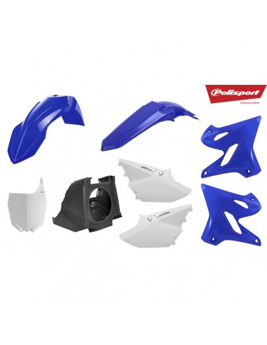 KIT PLASTICOS POLISPORT MX RESTYLING YAMAHA YZ 125/250 02-14 A 2020 COLOR ORIGINAL