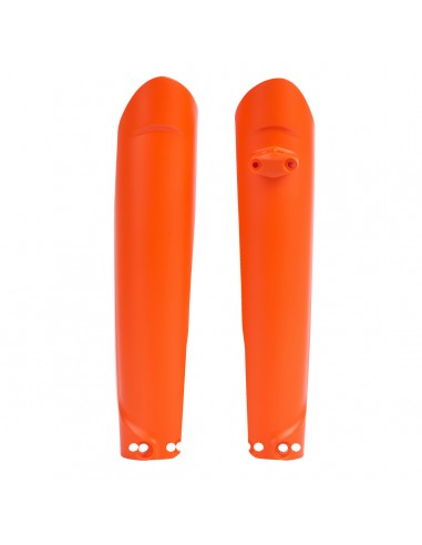 PROTECTORES DE HORQUILLA POLISPORT KTM EXC/EXCF 15-20 NARANJAS