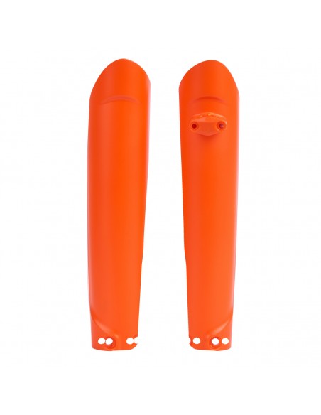 PROTECTORES DE HORQUILLA POLISPORT KTM EXC/EXCF 15-20 NARANJAS