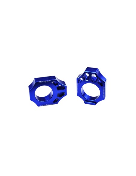 TENSORES DE CADENA SCAR KAWASAKI KX 125/250 03-08 KX 250F/450F 04-19 SUZUKI RMZ 250/450 10-19 AZULES