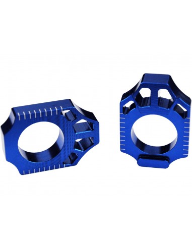 TENSORES DE CADENA SCAR YAMAHA YZ 250F 12-19 YZ 450F 10-19 AZULES