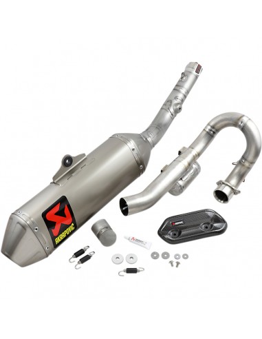 SISTEMA COMPLETO DE ESCAPE AKRAPOVIC EVOLUTION KAWASAKI KX 450F 2019