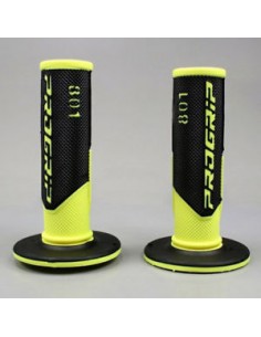 PUÑOS PROGRIP DOBLE COMPUESTO 801 NEGRO AMARILLO FLUOR