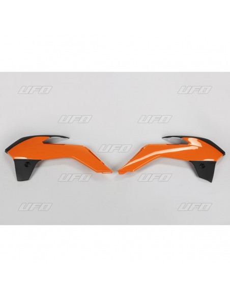 TAPAS DE RADIADOR POLISPORT KTM SX 85 13-17 NARANJAS