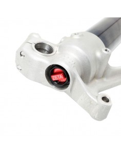 TAPON AJUSTE PRESION DE HORQUILLA INFERIOR WHITE POWER AER NEGRO ROJO 2