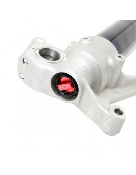 TAPON AJUSTE PRESION DE HORQUILLA INFERIOR WHITE POWER AER NEGRO ROJO