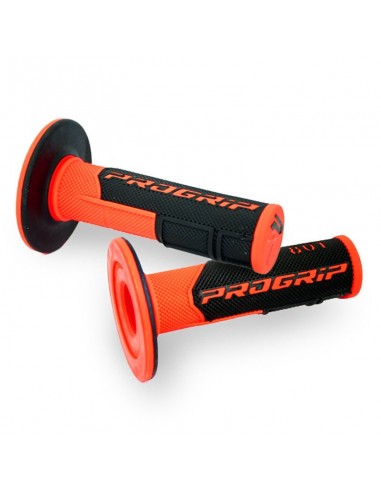 PUÑOS PROGRIP DOBLE COMPUESTO 801 NEGRO NARANJA FLUOR