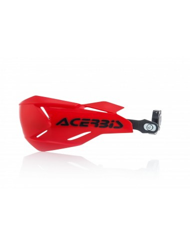 PARAMANOS ACERBIS X-FACTORY ROJO NEGRO