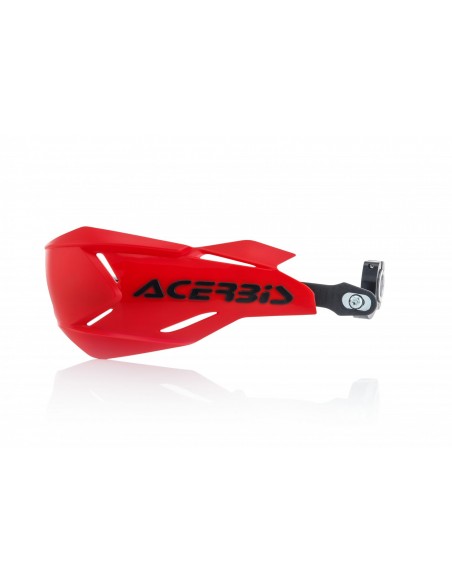 PARAMANOS ACERBIS X-FACTORY ROJO NEGRO
