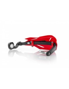 PARAMANOS ACERBIS X-FACTORY ROJO NEGRO 2