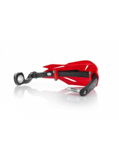 PARAMANOS ACERBIS X-FACTORY ROJO NEGRO