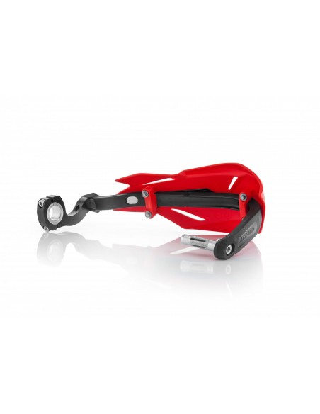 PARAMANOS ACERBIS X-FACTORY ROJO NEGRO