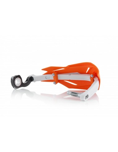 PARAMANOS ACERBIS X-FACTORY NARANJA BLANCO