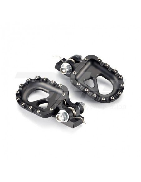 ESTRIBERAS TRIAL NEGRAS - VALIDAS PARA TODAS