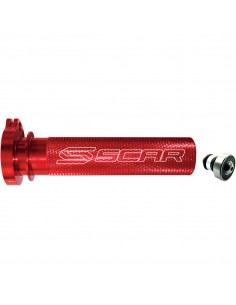 CAÑA DE GAS ALUMINIO + RODAMIENTO SCAR HONDA CRF 250R 04-20 CRF 450R 02-20