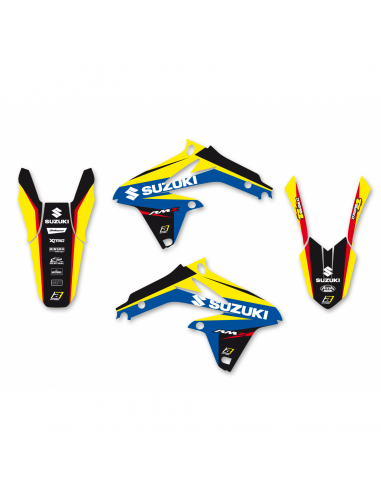 KIT ADHESIVOS BLACKBIRD DREAM 4 SUZUKI RMZ 450 08-17