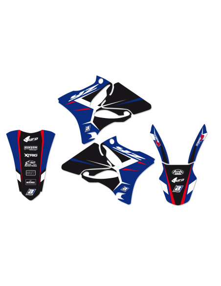 KIT ADHESIVOS BLACKBIRD DREAM 4 YAMAHA YZ 125/250 02-14