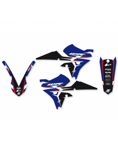 KIT ADHESIVOS BLACKBIRD DREAM 4 YAMAHA WR 250F 15-19 WR 450F 16-18