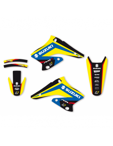 KIT ADHESIVOS BLACKBIRD DREAM 4 SUZUKI RMZ 250 04-06