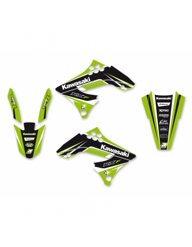 KIT ADHESIVOS BLACKBIRD DREAM 4 KAWASAKI KX 450F 09-11