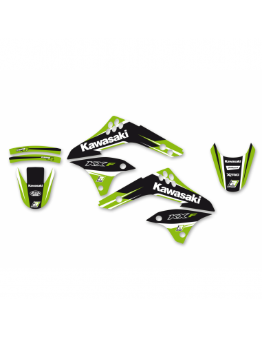 KIT ADHESIVOS BLACKBIRD DREAM 4 KAWASAKI KX 450F 06-08