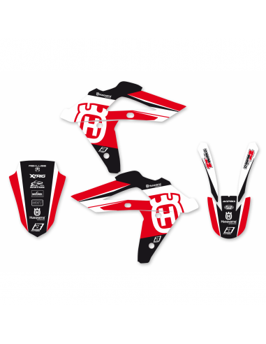 KIT ADHESIVOS BLACKBIRD DREAM 4 HUSQVARNA TE/TC 250/450/510 05-07