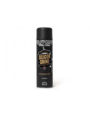 ABRILLANTADOR Y PROTECTOR MUC-OFF SILICONE SHINE SPRAY 500ML