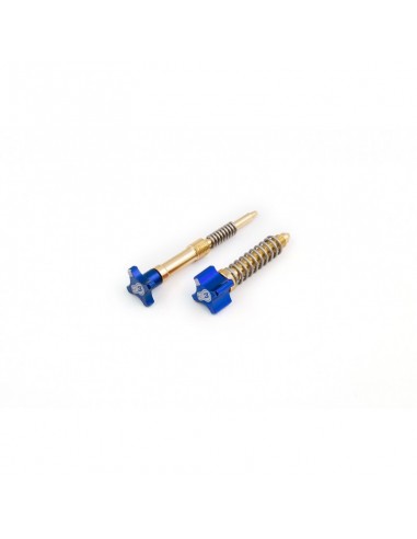 KIT TORNILLOS REGULACION KEIHIN PWK 38 AZUL