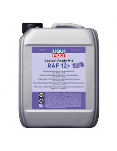 ANTICONGELANTE LIQUI MOLY COOLANT READY MIX RAF 12+ - 5 LITROS