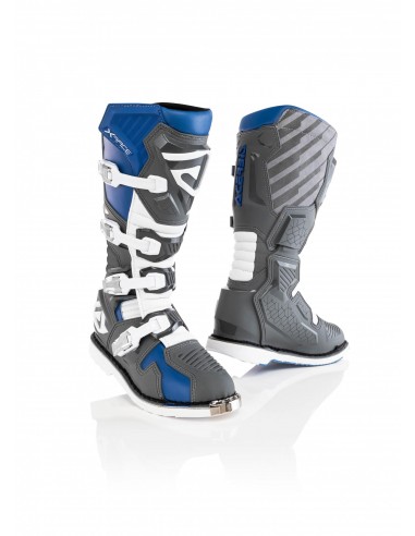 BOTAS ACERBIS STIVALE X-RACE AZULES GRISES