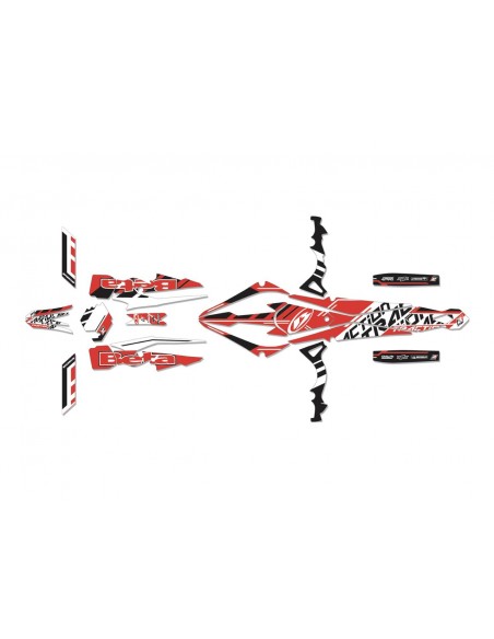 KIT ADHESIVOS BLACKBIRD TRACTION BETA TRIAL EVO 125/250/300 2020