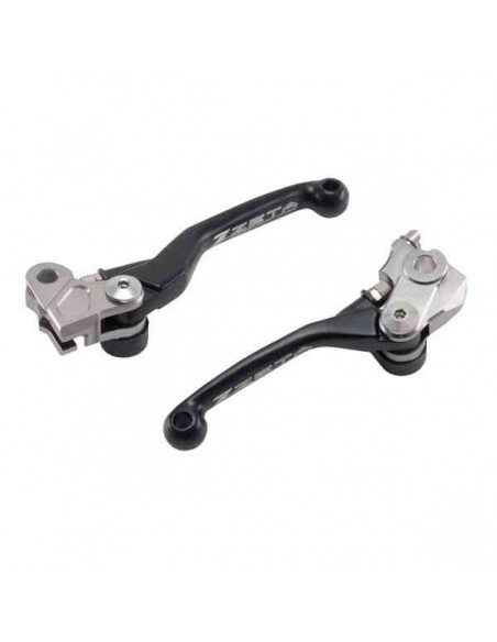 JUEGO MANETAS ZETA FP HONDA CRF 250R/450R 07-20 CRF 250RX 19-20 CRF 450RX 17-20 NEGRAS