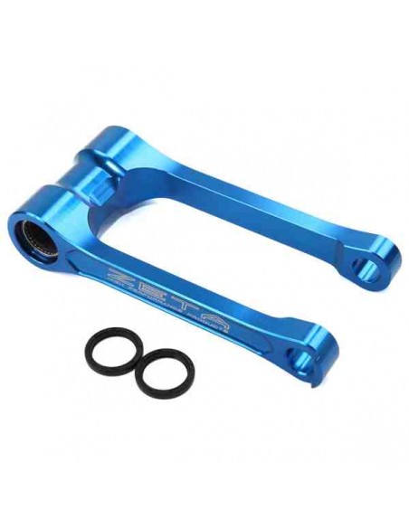 BIELETAS ZETA BAJAR ALTURA HUSQVARNA TC 125 16-20 250 17-20 TE/FE 17-20 FC 250-450 16-20 AZULES
