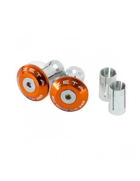 TOPES MANILLAR ZETA 29MM NARANJAS