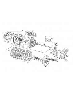 COJINETE CAMPANA DE EMBRAGUE GAS GAS EC K28X33X13FV-M1 M3