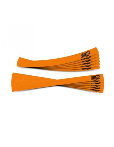 KIT ADHESIVOS LLANTA S3 ENDURO NARANJA FLUOR