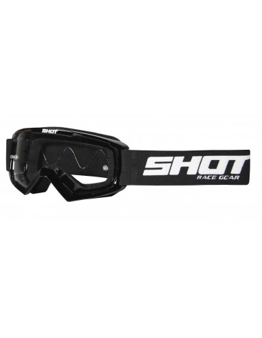 GAFA JUNIOR SHOT ROCKET NEGRA - LENTE TRANSPARENTE