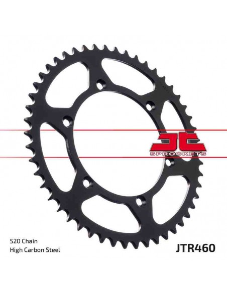 CORONA DE ACERO JT KAWASAKI KX/KXF/KLX 125- SUZUKI RMZ 250 04-06