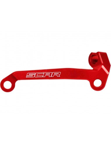 GUIA CABLE DE EMBRAGUE SCAR KAWASAKI KX 450F 06-15 ROJO