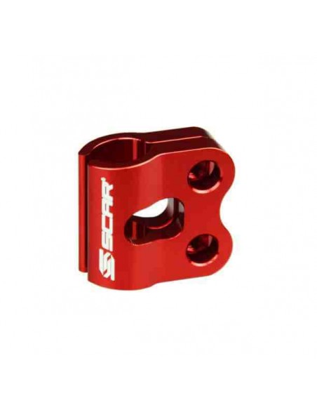 GUIA CABLE DE FRENO SCAR SUZUKI RMZ 450 13-17 ROJO
