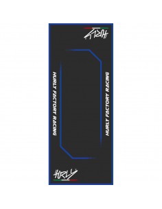 ALFOMBRA PADDOCK HURLY NEGRA AZUL 53X100
