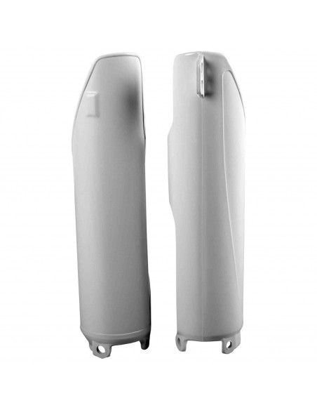 PROTECTORES HORQUILLA POLISPORT HONDA CR 125/250 95-03 CR 500 95-02 CRF 450R 02-03 BLANCOS