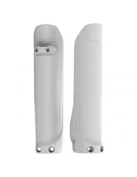 PROTECTORES DE HORQUILLA POLISPORT HUSQVARNA TC/FC/TE/FE 16-21 BLANCO 2020