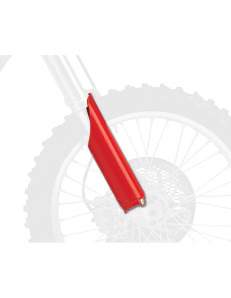 PROTECTORES HORQUILLA POLISPORT HONDA CRF 250R/250RX/450R/450RX 19-21 ROJOS
